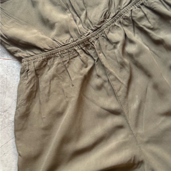 Lovely Day Olive Wrap Jumpsuit - Picture 6 of 6